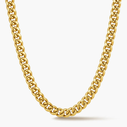 Curb Chain Necklace (8 mm)