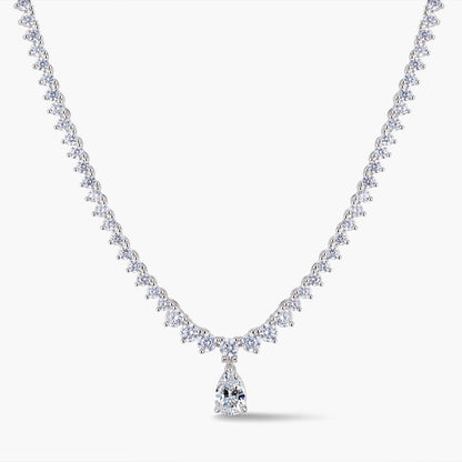 Convertible Pear Tennis Necklace