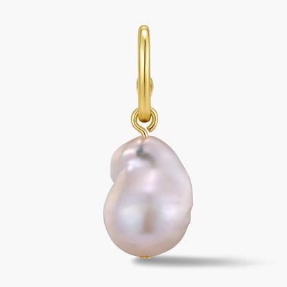 Pearl Pendant with Hinged Bail
