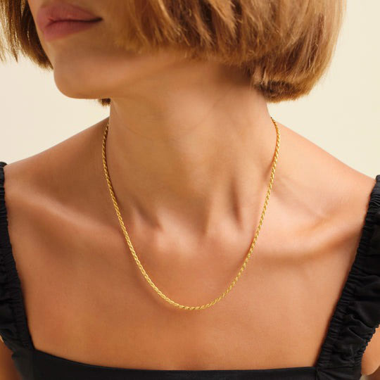 Mikalynne | Collana a catena in oro 18 carati