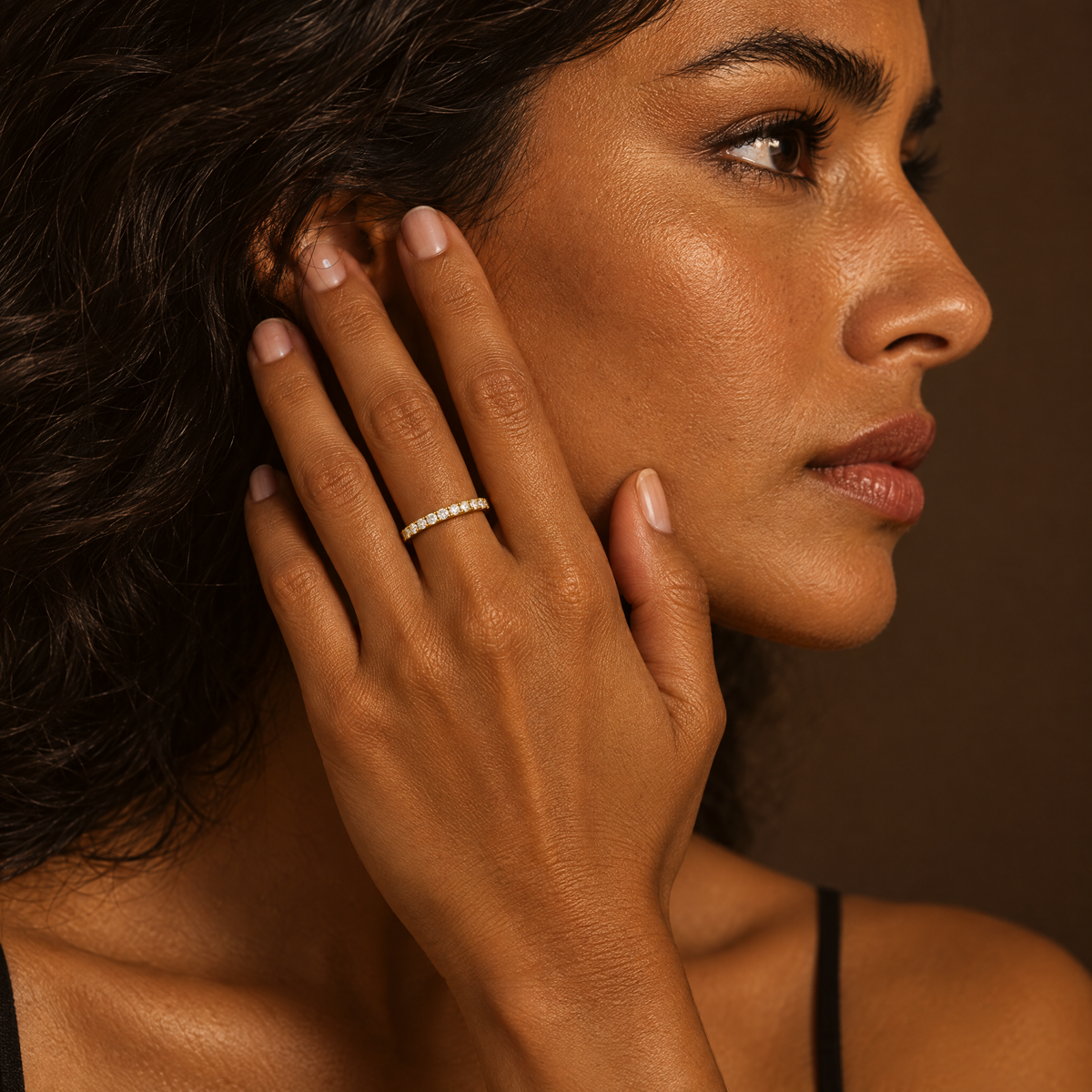 Minimalist Gold Band ring