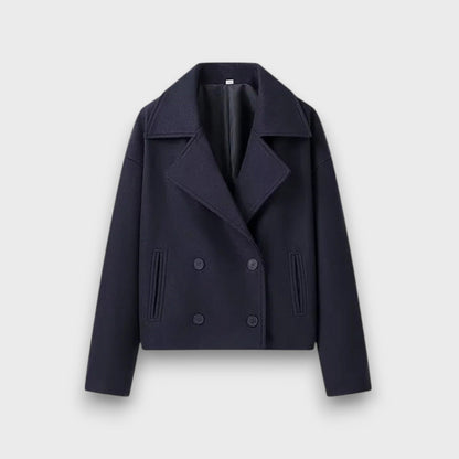 Pinalle – Cappotto corto con colletto a revers