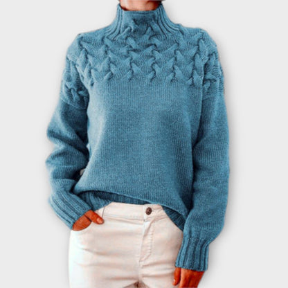 Eva - Maglione da Donna con Dettagli a Treccia