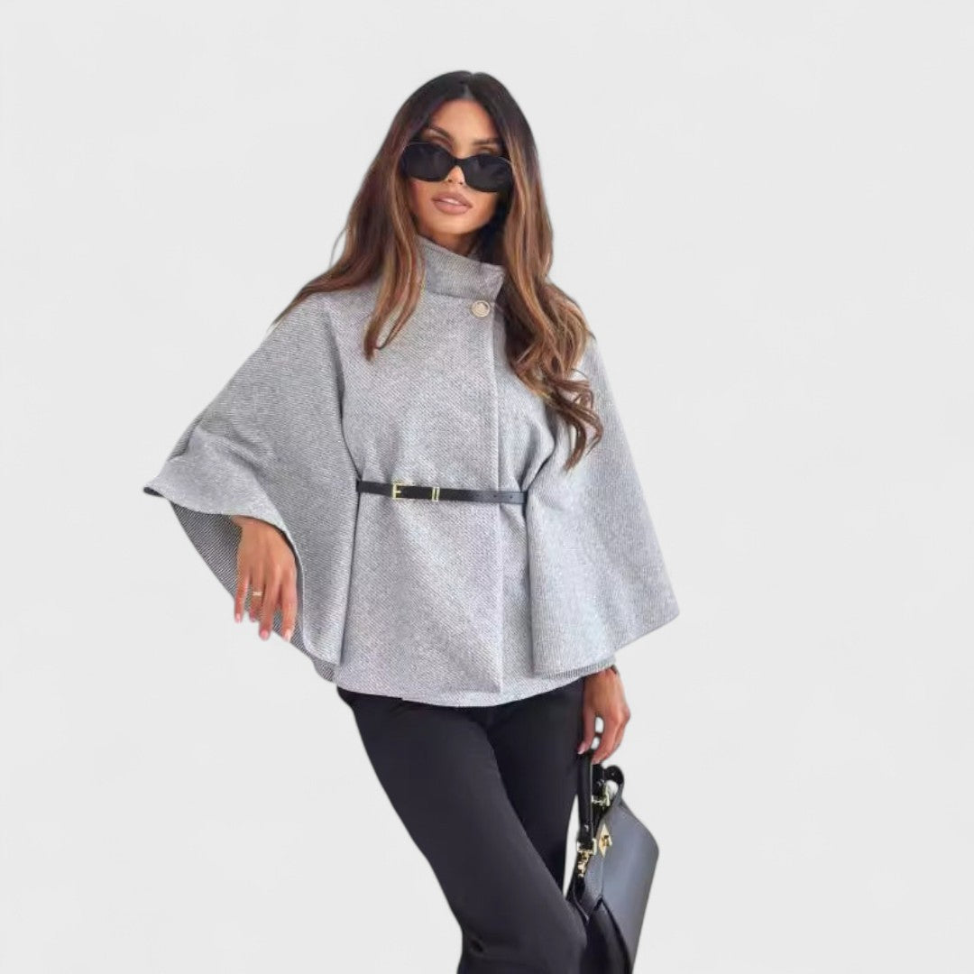 Lea - Giacca a farfalla chic con cintura 