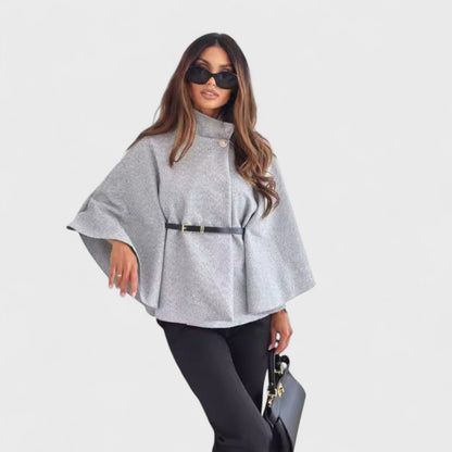 Lea - Giacca a farfalla chic con cintura 