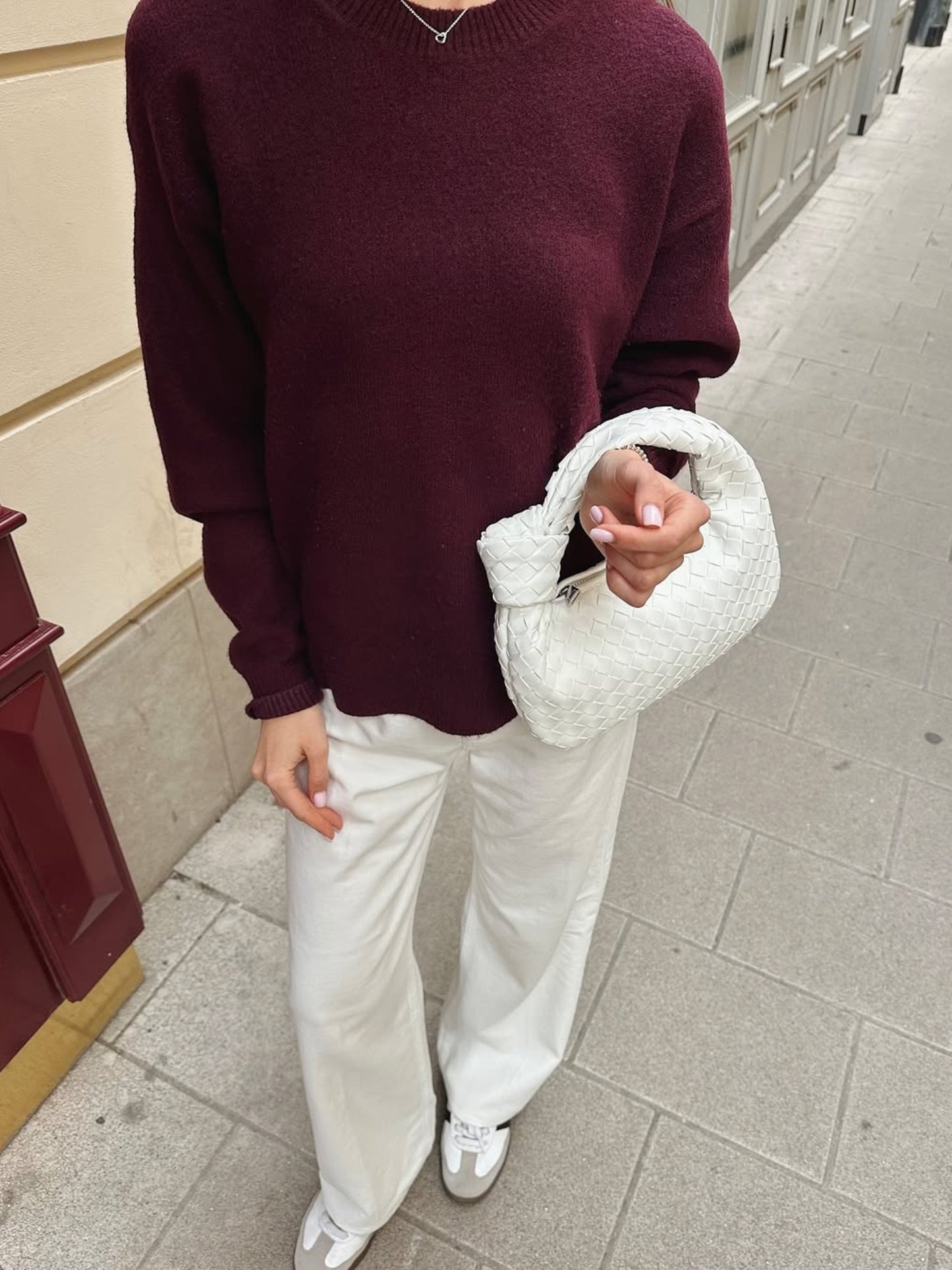 Siena | Borsa Piccola con Manico Intrecciato