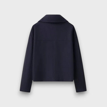 Pinalle – Cappotto corto con colletto a revers