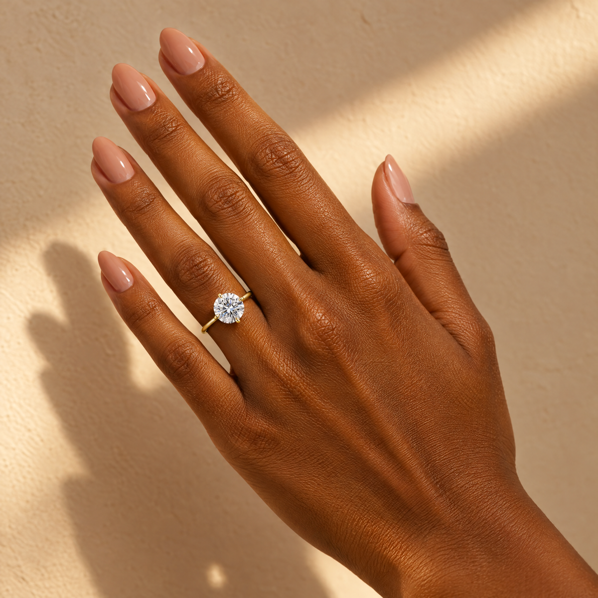 Round Solitaire ring