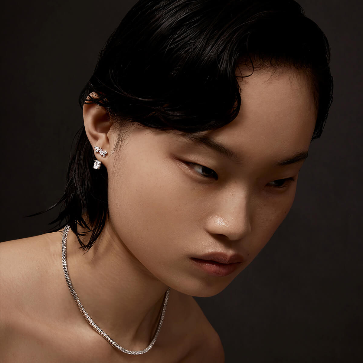 Tennis Necklace (2.5 mm)