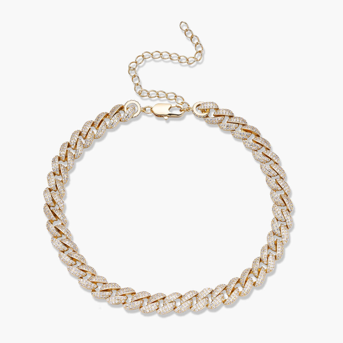 Pavé Cuban Link Choker