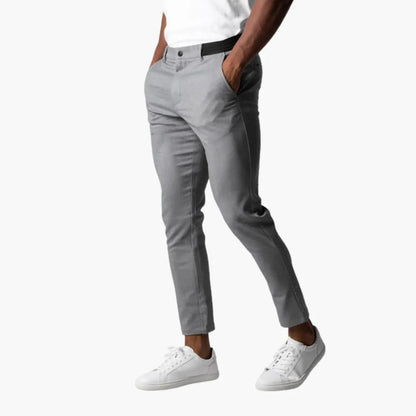 Pantaloni Chino Elasticizzati per Uomo