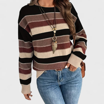 Maryanna - Maglione Casual Vintage da Donna