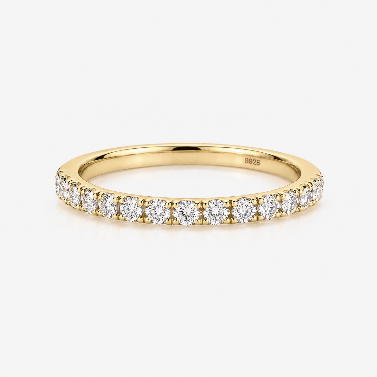 Slim Pavé Band ring