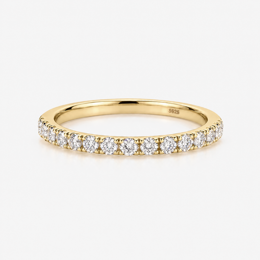 Slim Pavé Band ring