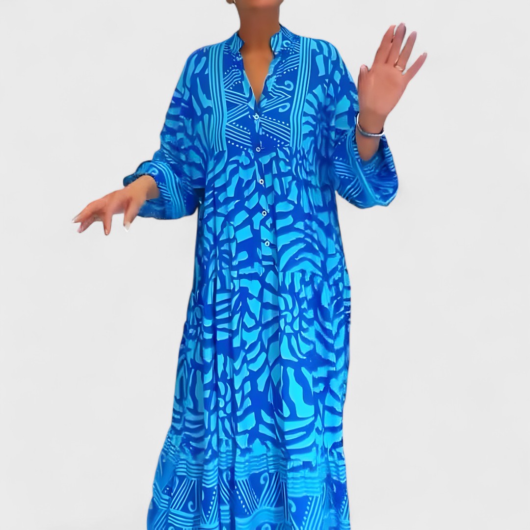 Ava – Abito con stampa artistica