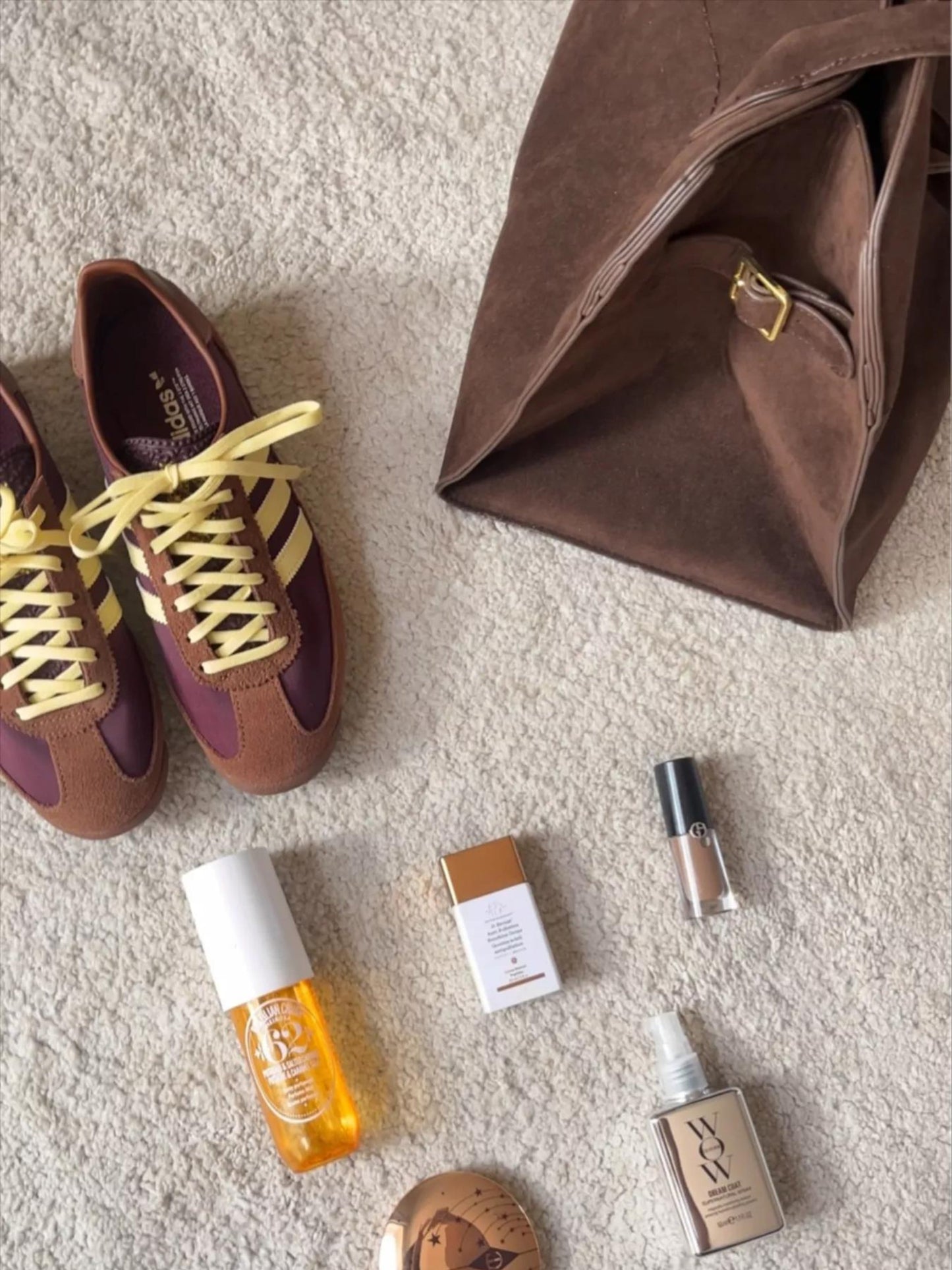 Luisa | Borsa Quotidiana Minimalista in Pelle scamosciata