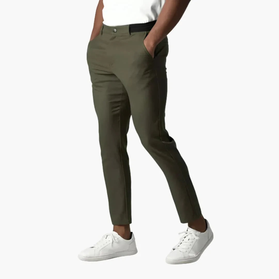 Pantaloni Chino Elasticizzati per Uomo