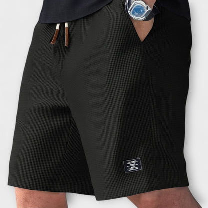 Shorts estivi in maglia a coste