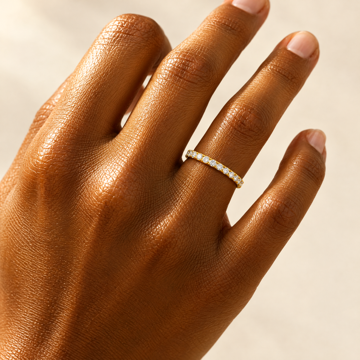 Minimalist Gold Band ring