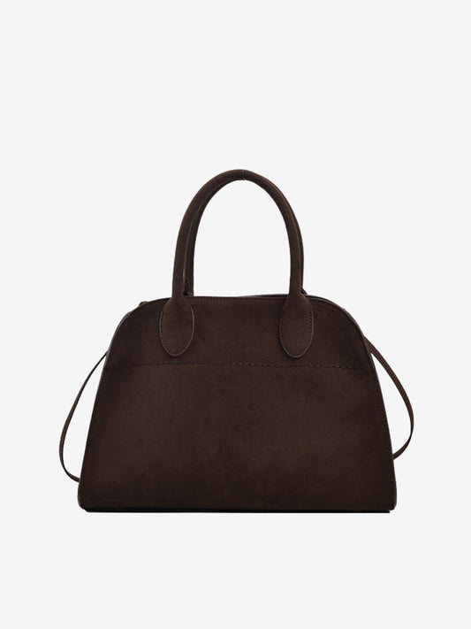 Luisa | Borsa Quotidiana Minimalista in Pelle scamosciata