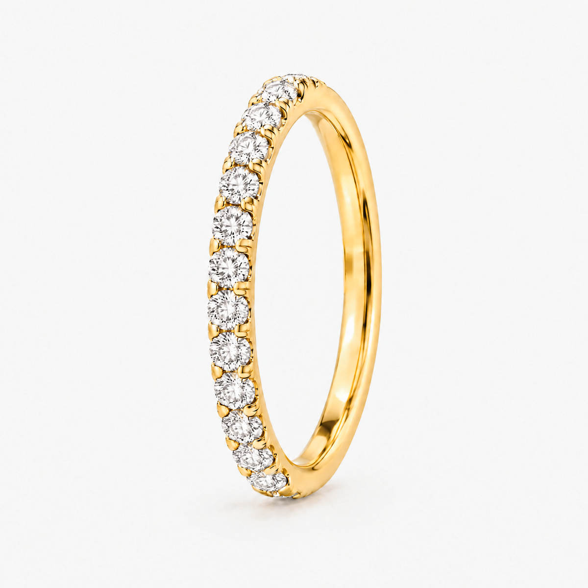 Slim Pavé Band ring