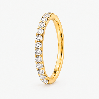 Slim Pavé Band ring