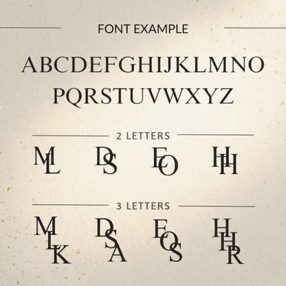 Collana con lettere personalizzate