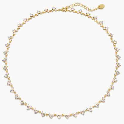 Trio Station Necklace