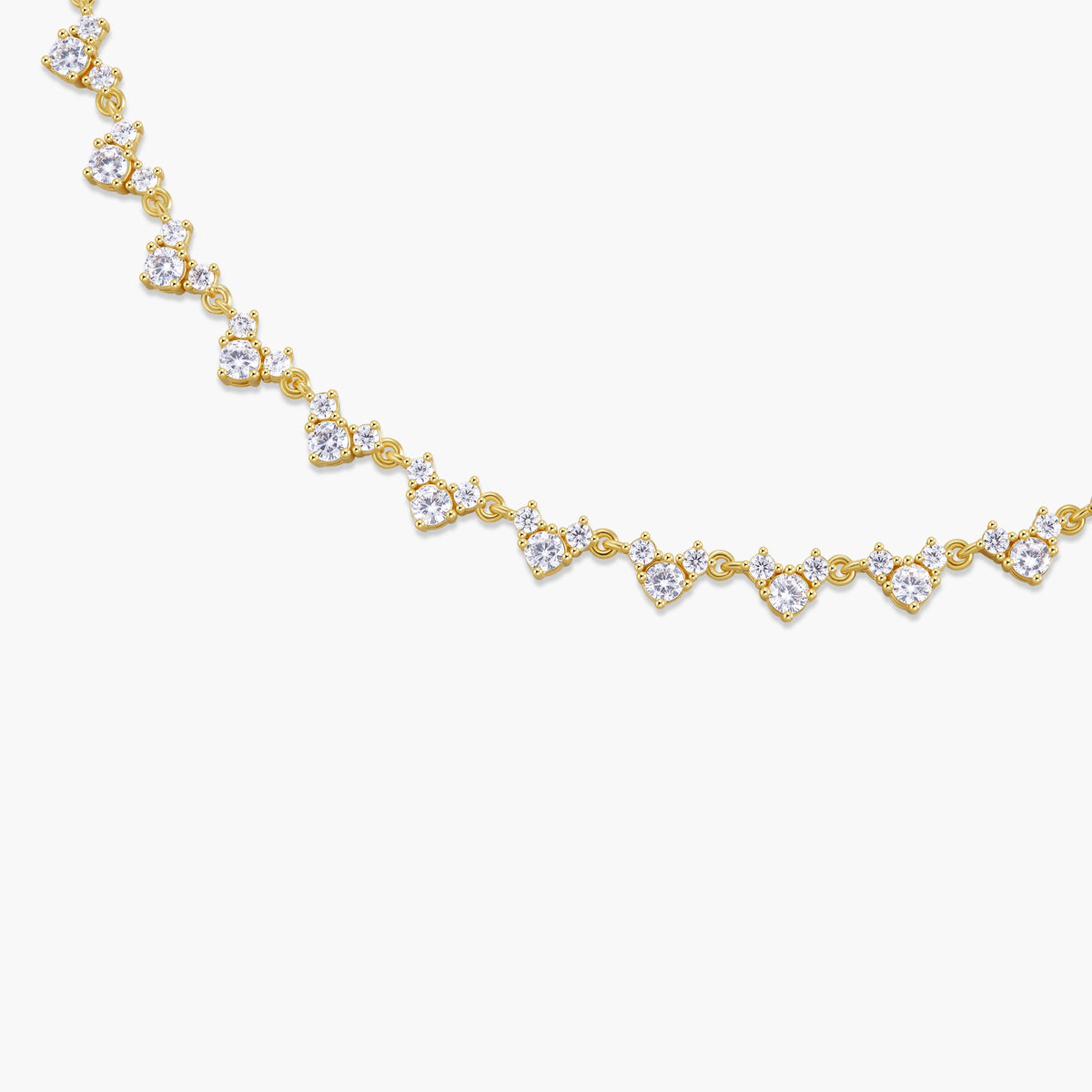 Trio Station Necklace