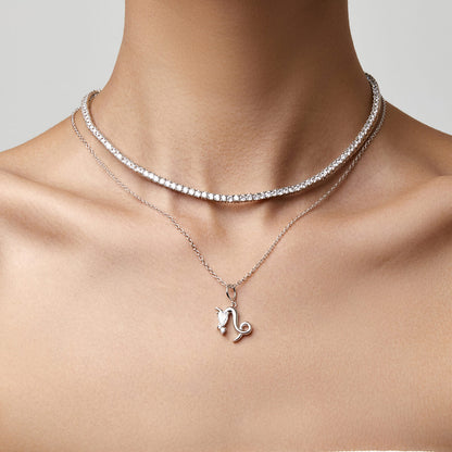 Capricorn Zodiac Necklace