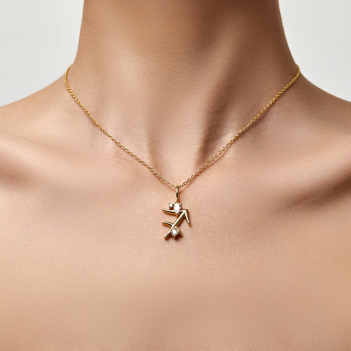 Sagittarius Zodiac Necklace