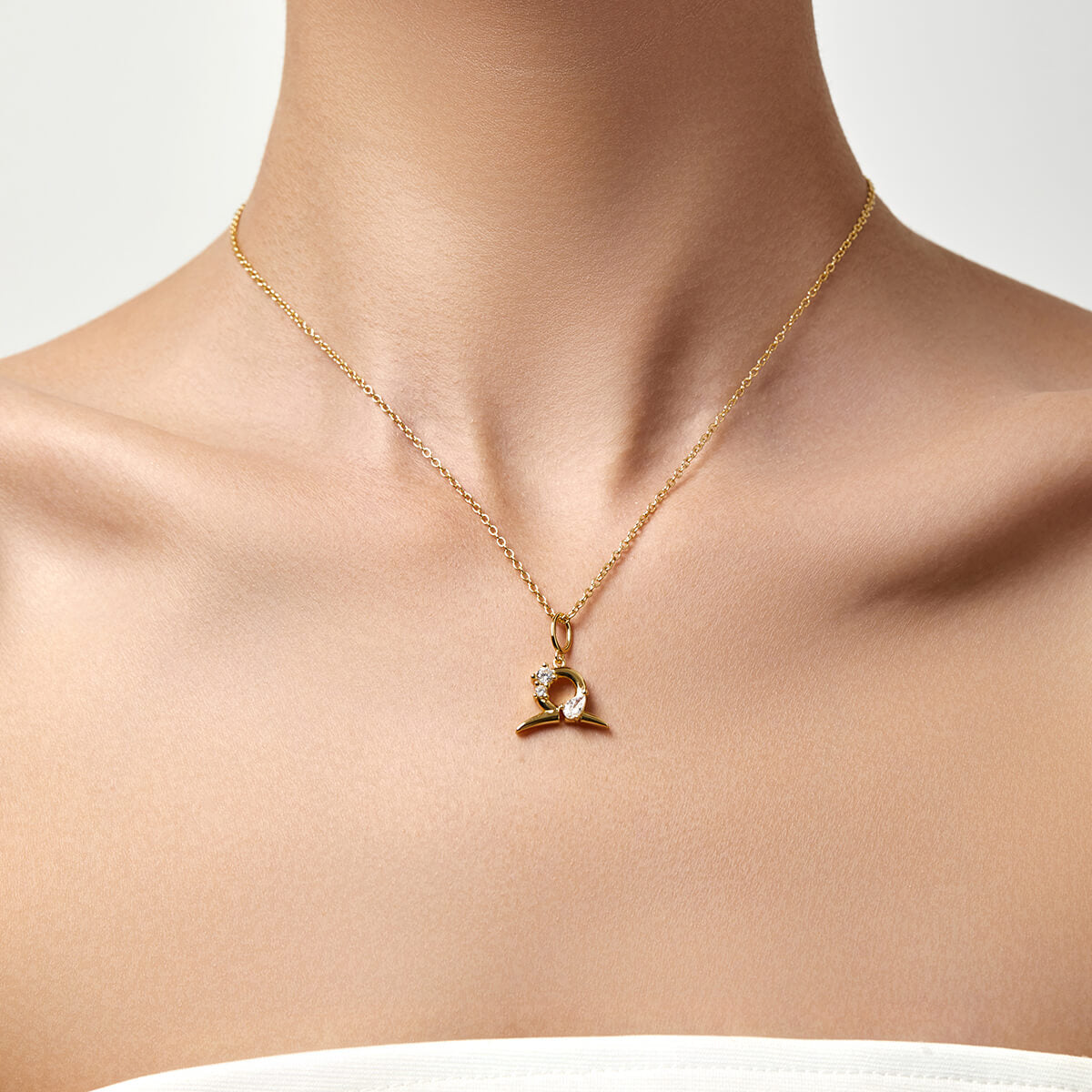 Libra Zodiac Necklace
