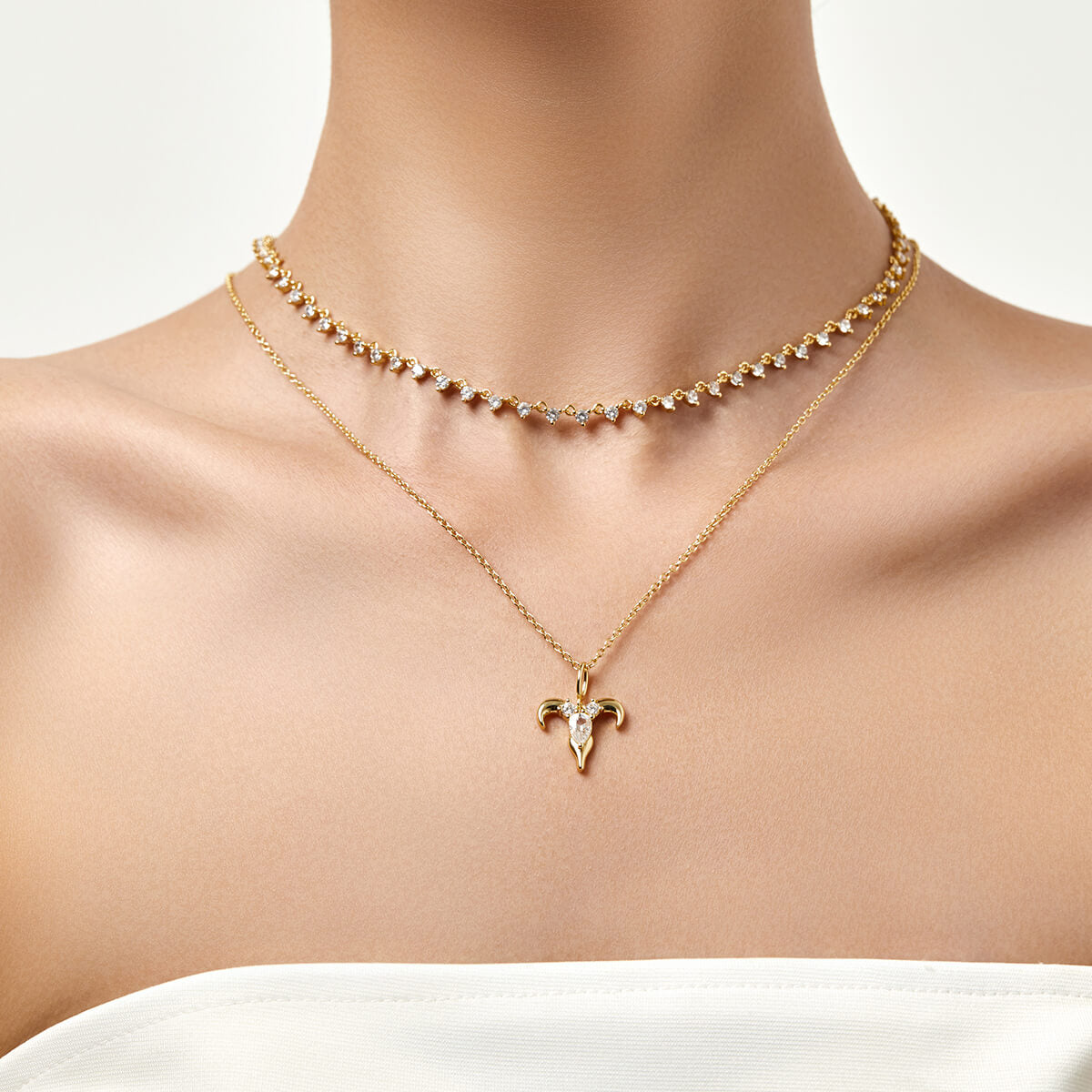 Aries Zodiac Necklace