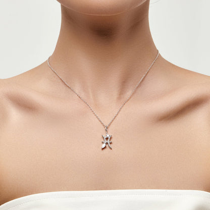 Pisces Zodiac Necklace