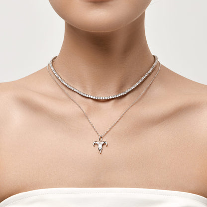 Aries Zodiac Necklace