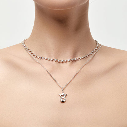 Taurus Zodiac Necklace