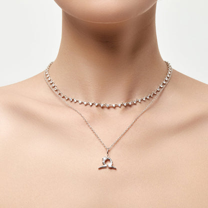 Libra Zodiac Necklace
