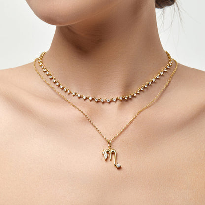 Scorpio Zodiac Necklace