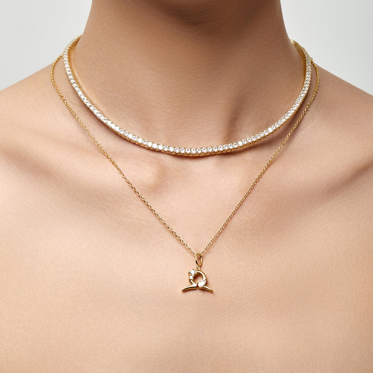 Libra Zodiac Necklace