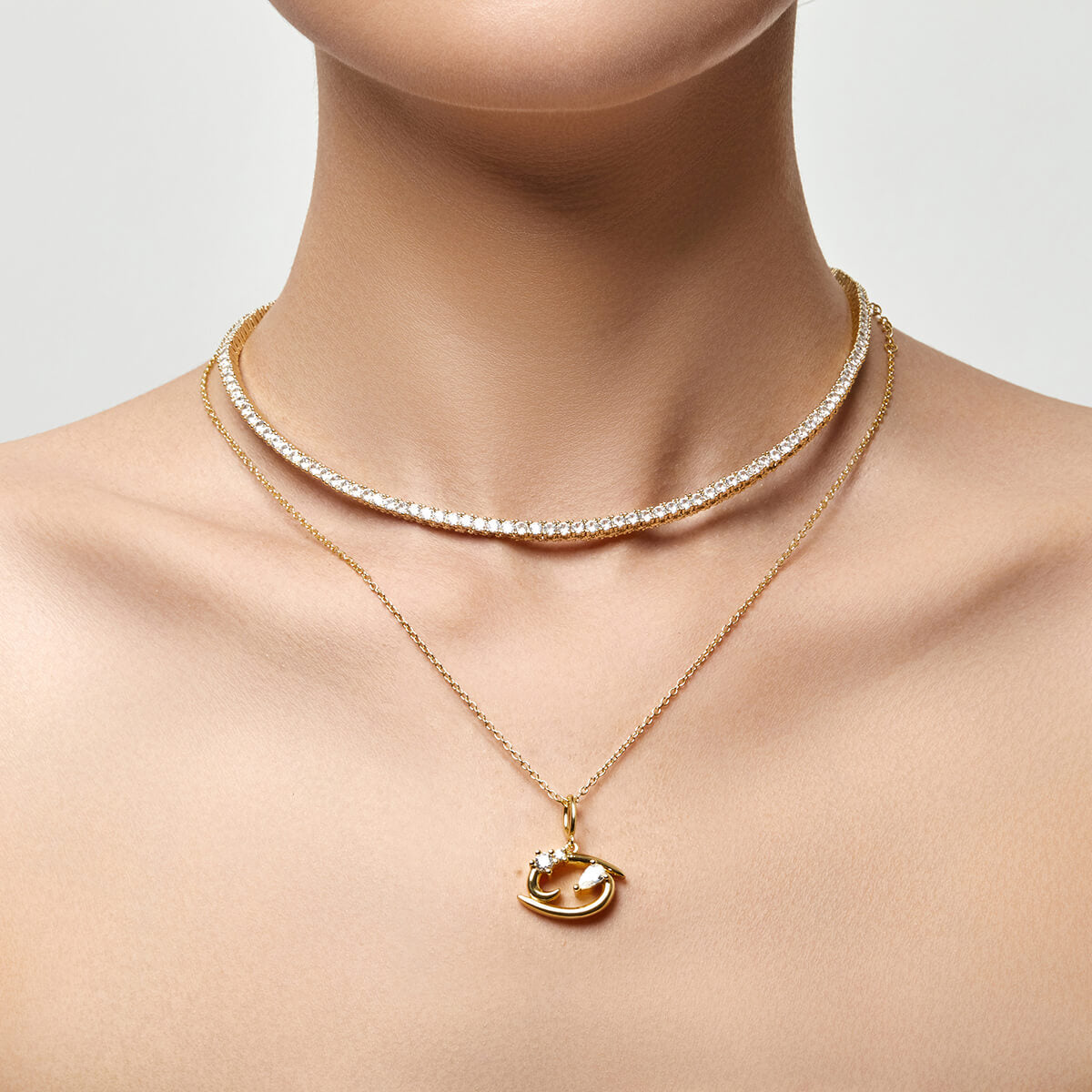 Cancer Zodiac Necklace
