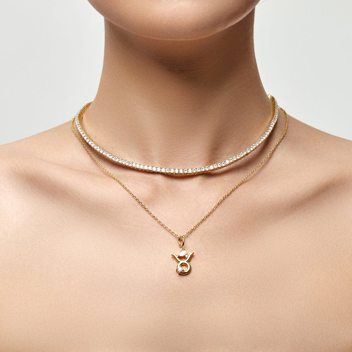 Taurus Zodiac Necklace