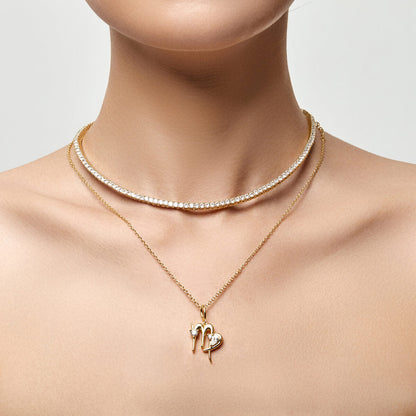 Virgo Zodiac Necklace