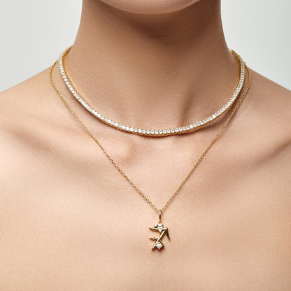 Sagittarius Zodiac Necklace