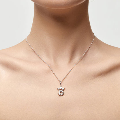 Taurus Zodiac Necklace