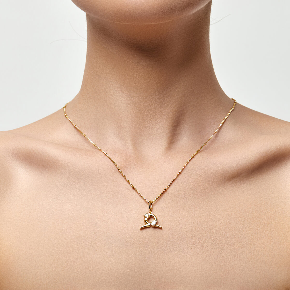 Libra Zodiac Necklace