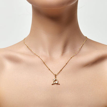 Libra Zodiac Necklace