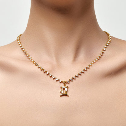 Gemini Zodiac Necklace