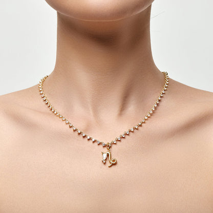 Capricorn Zodiac Necklace