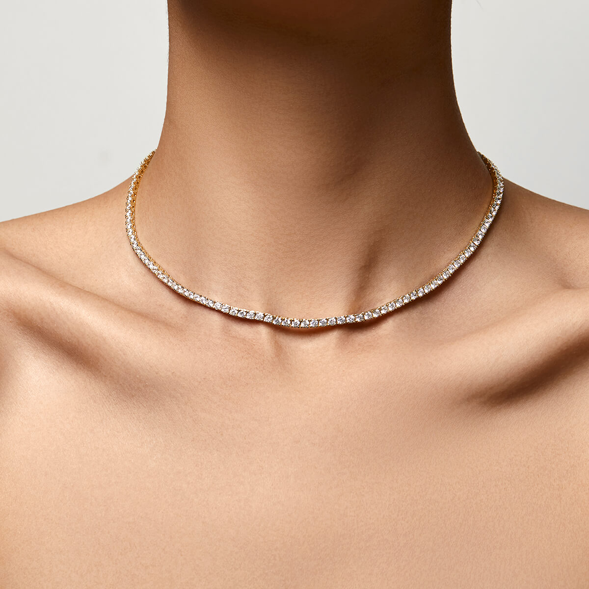 Tennis Necklace (2.5 mm)