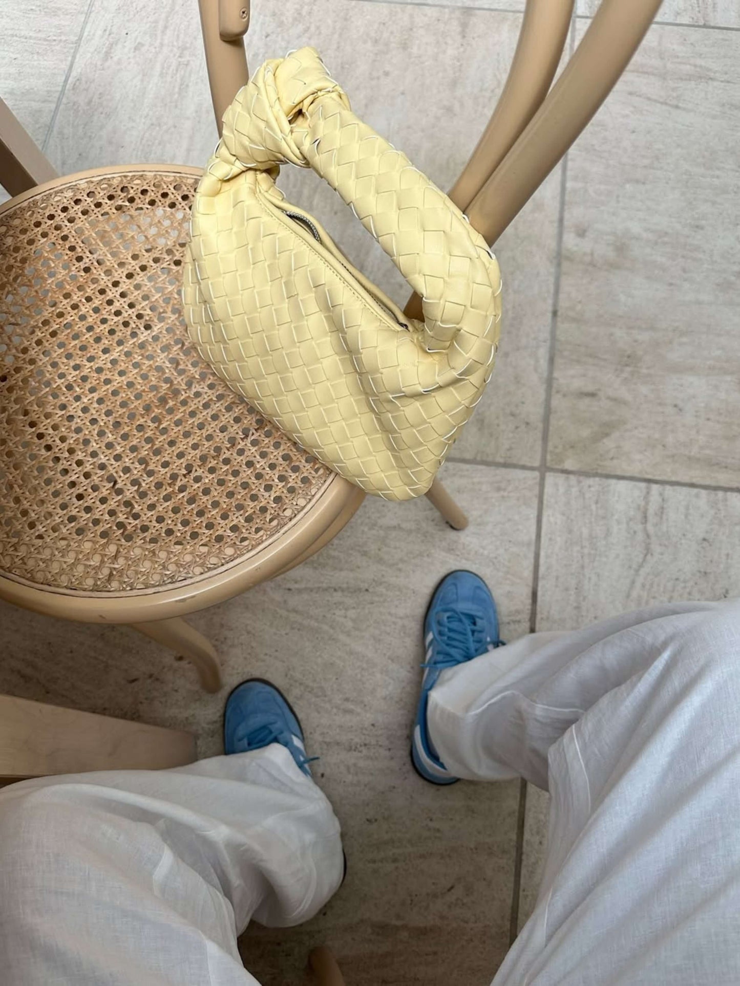 Siena | Borsa Piccola con Manico Intrecciato